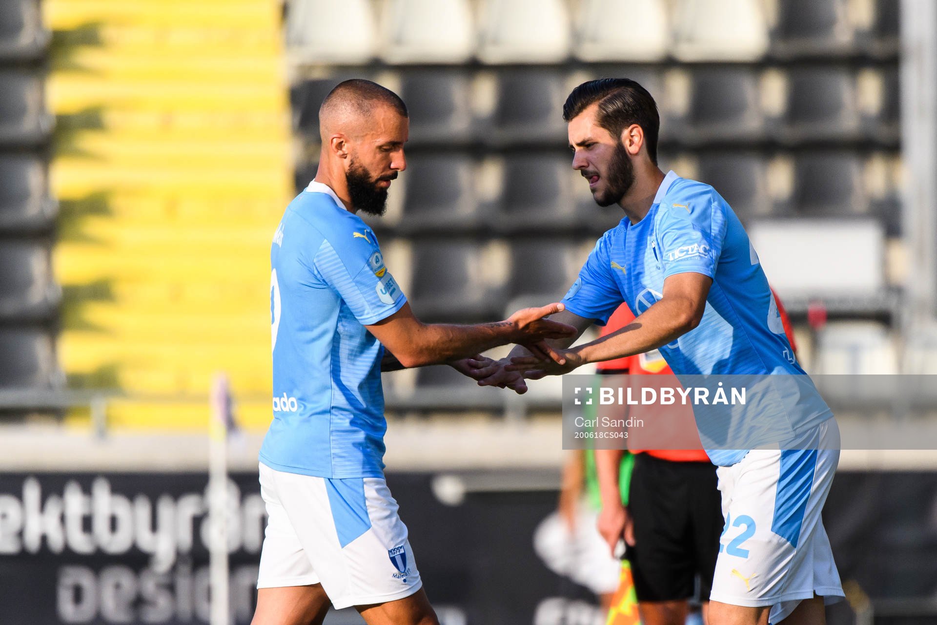 Malmö FFs Guillermo Molins byter med Adi Nalic