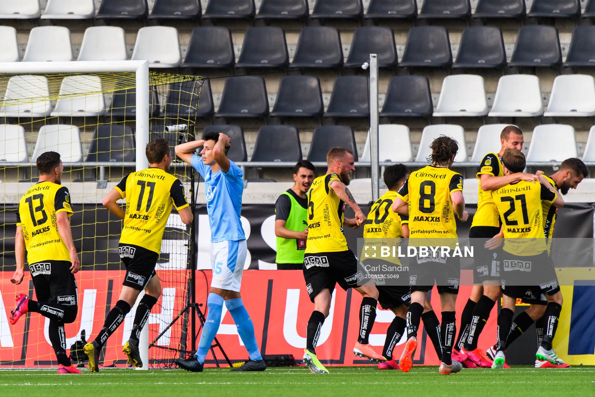 Malmö FFs Anel Ahmedhodzic deppar