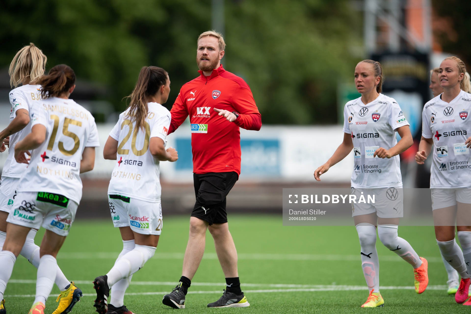 Rosengårds tränare Jonas Eidevall