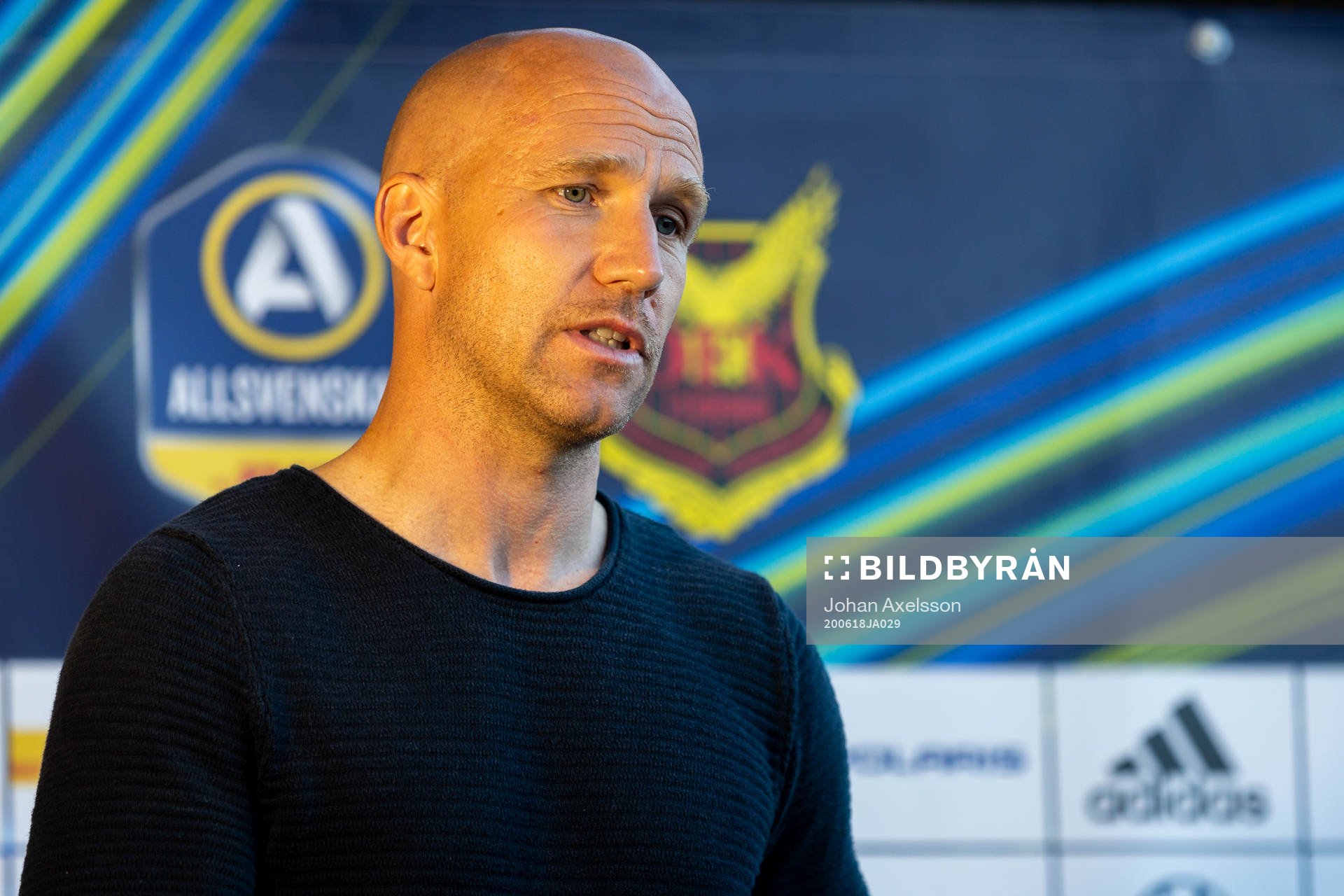 Sirius tränare Henrik Rydström