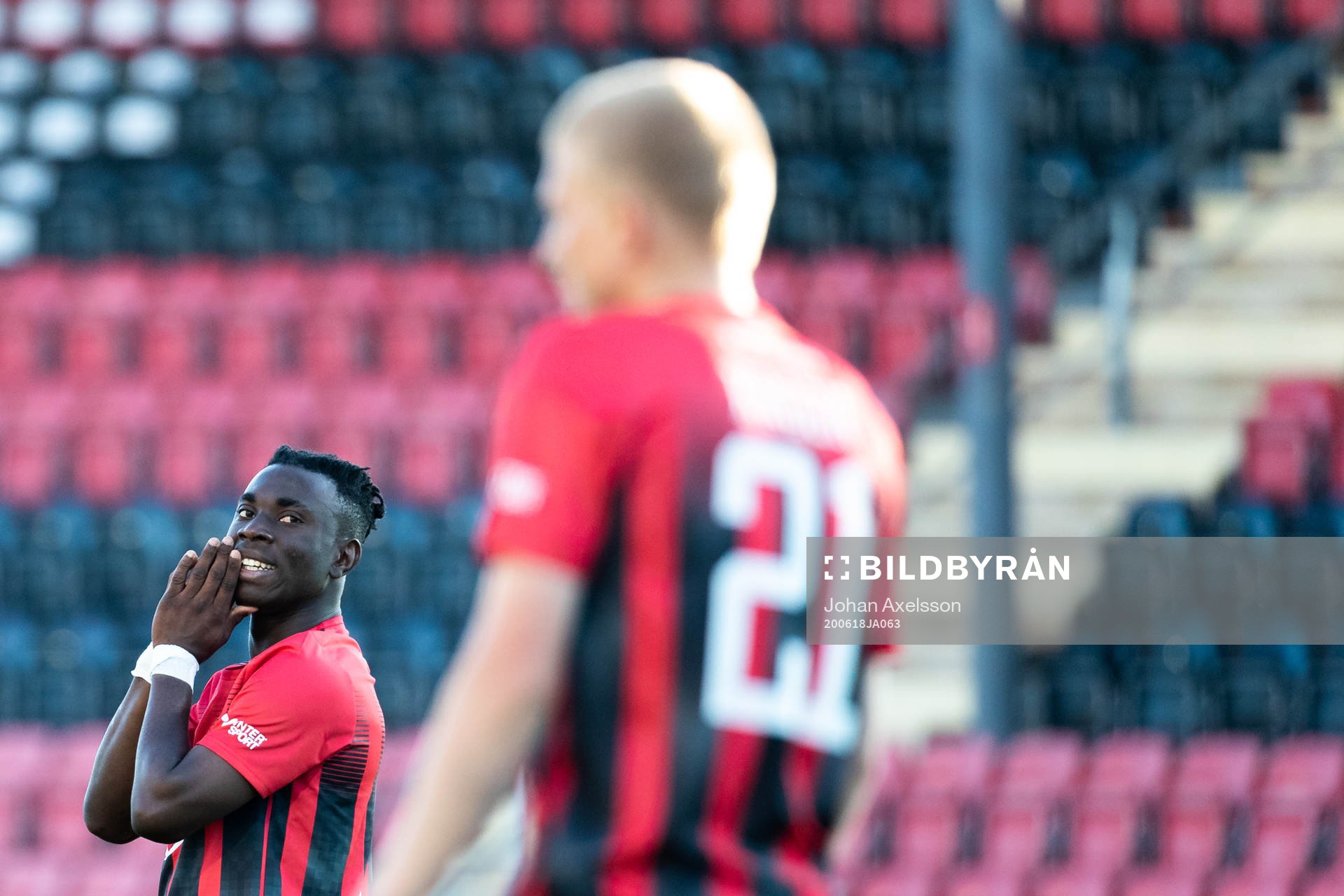 Österunds Jordan Attah Kadiri  deppar