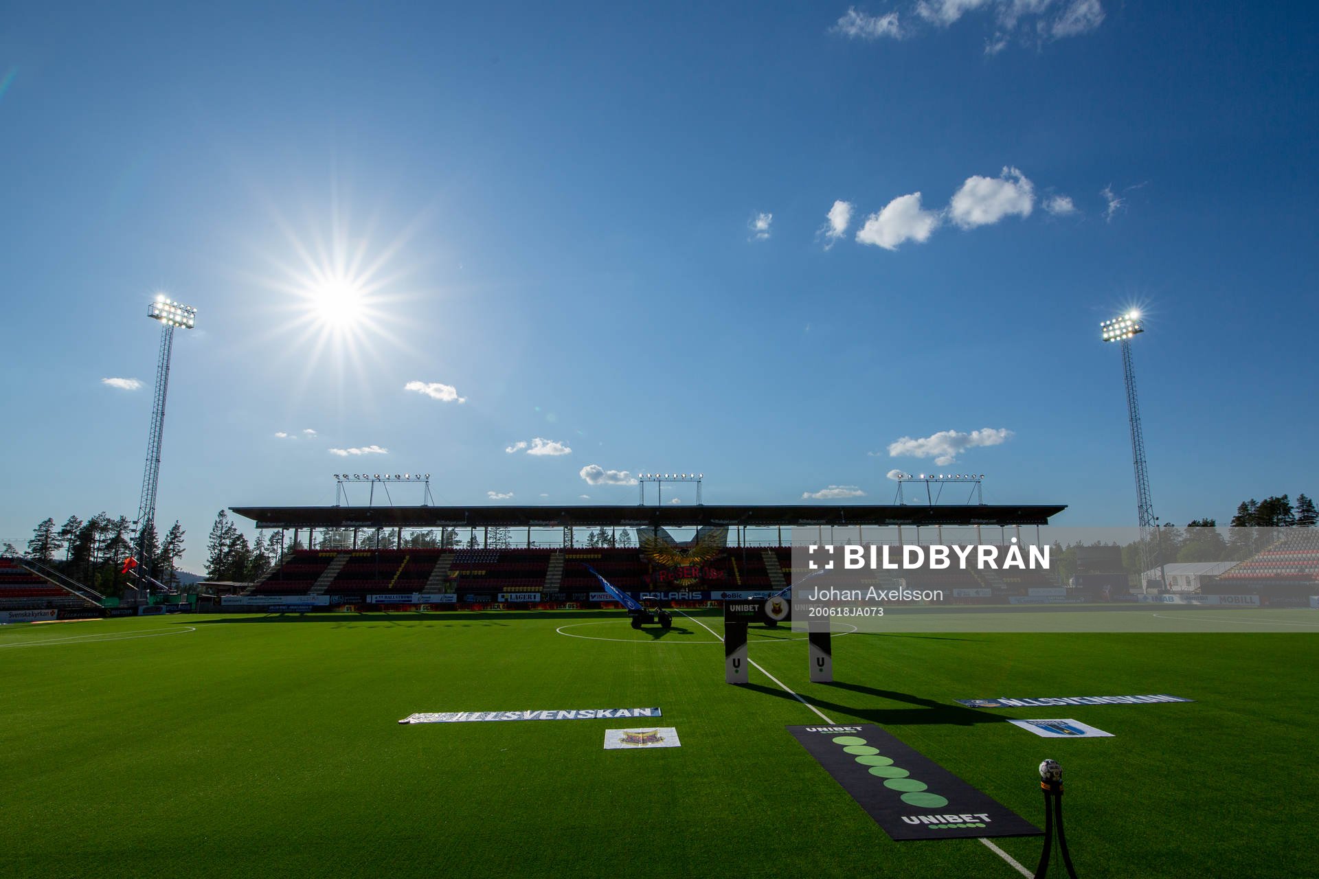 Insidan av Jämtkraft Arena