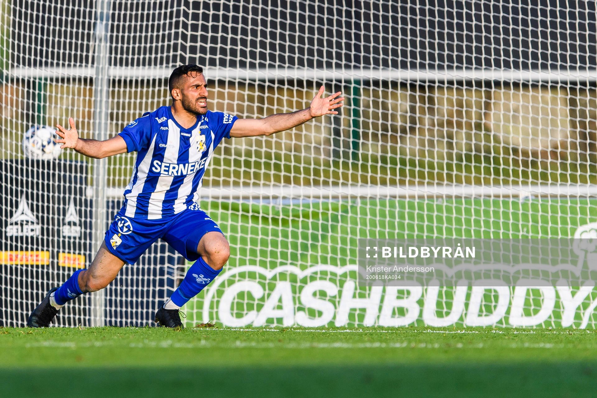 IFK Göteborgs Sargon Abraham reagerar
