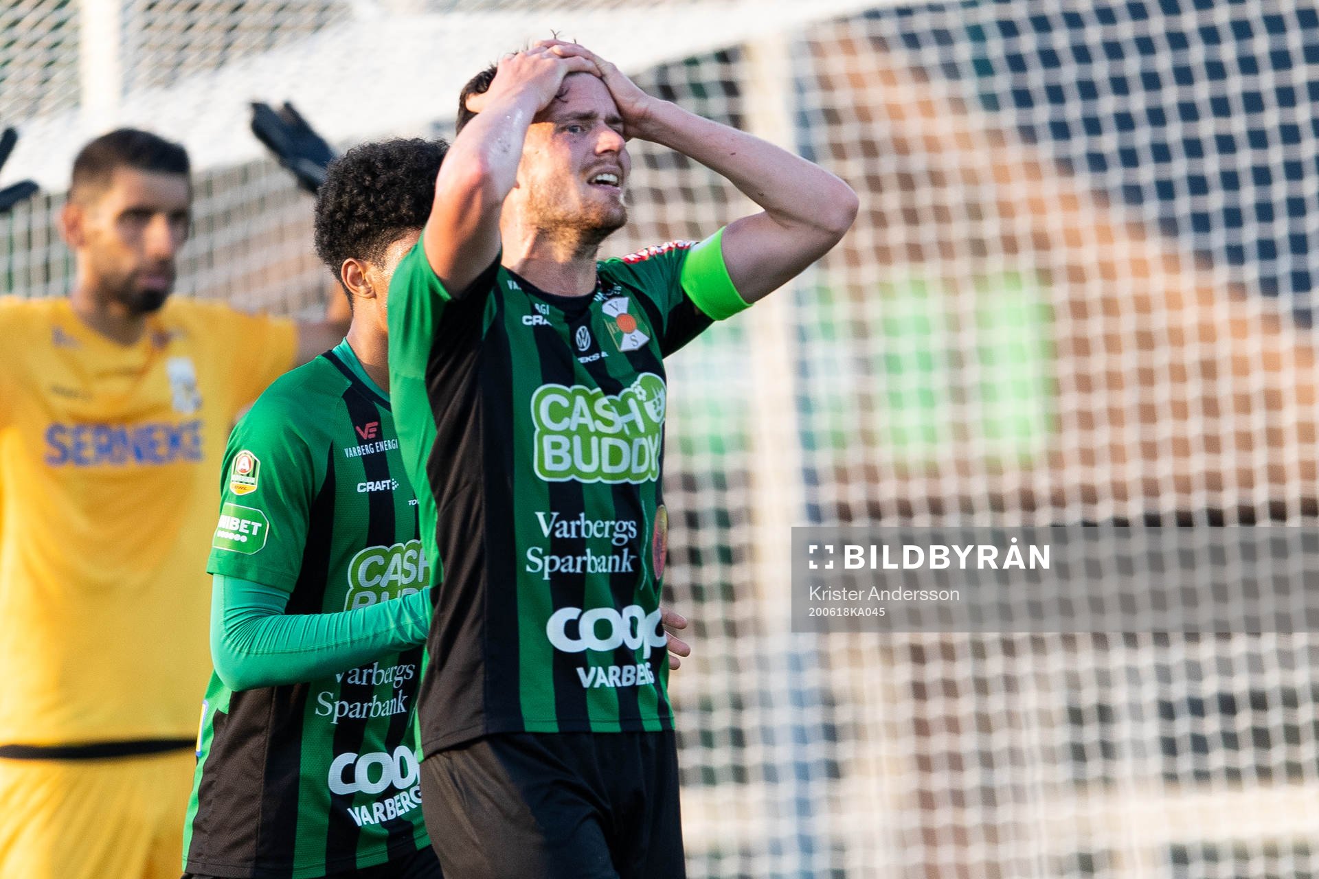 Varbergs Robin Tranberg deppar