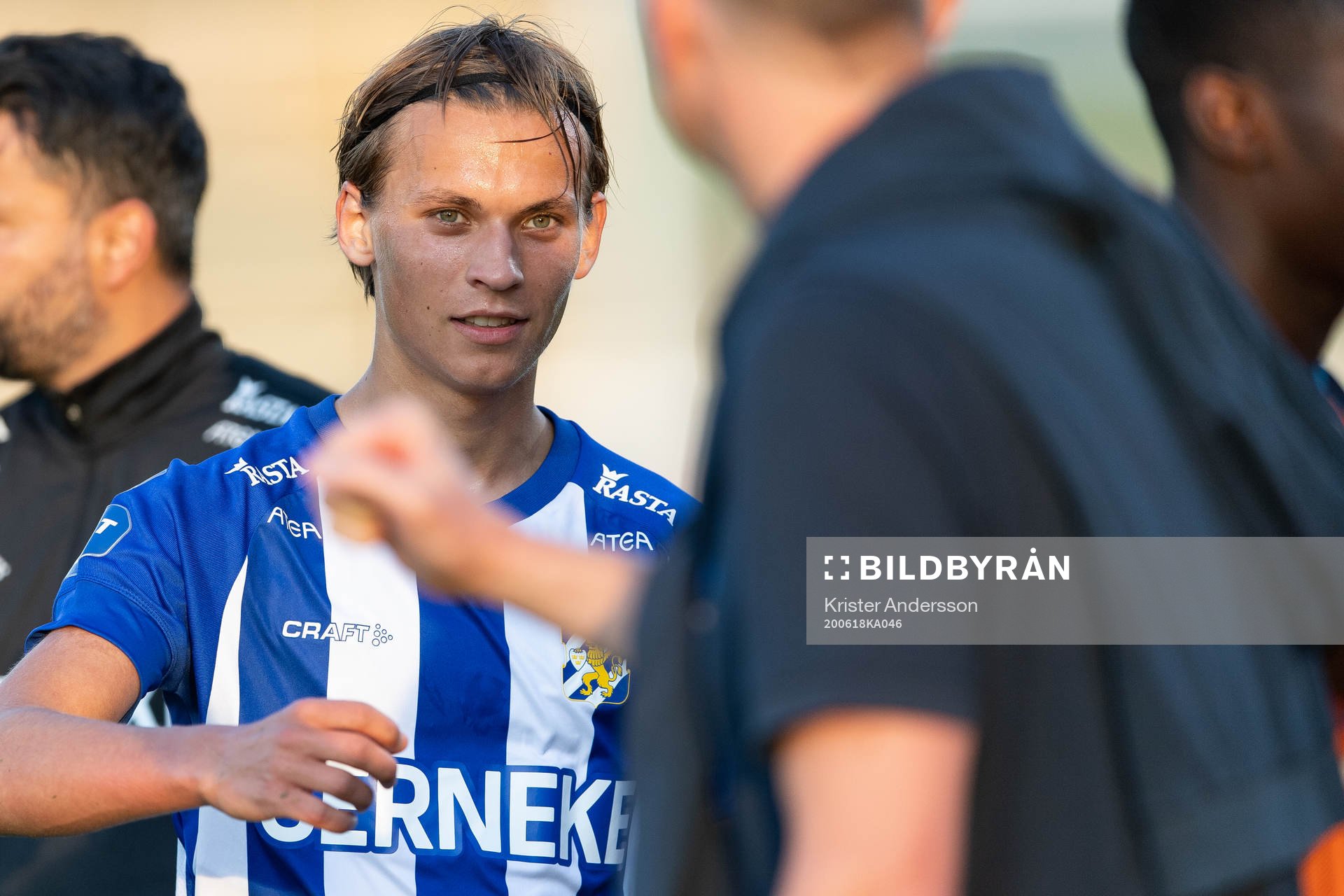 IFK Göteborgs Noah Alexandersson jublar