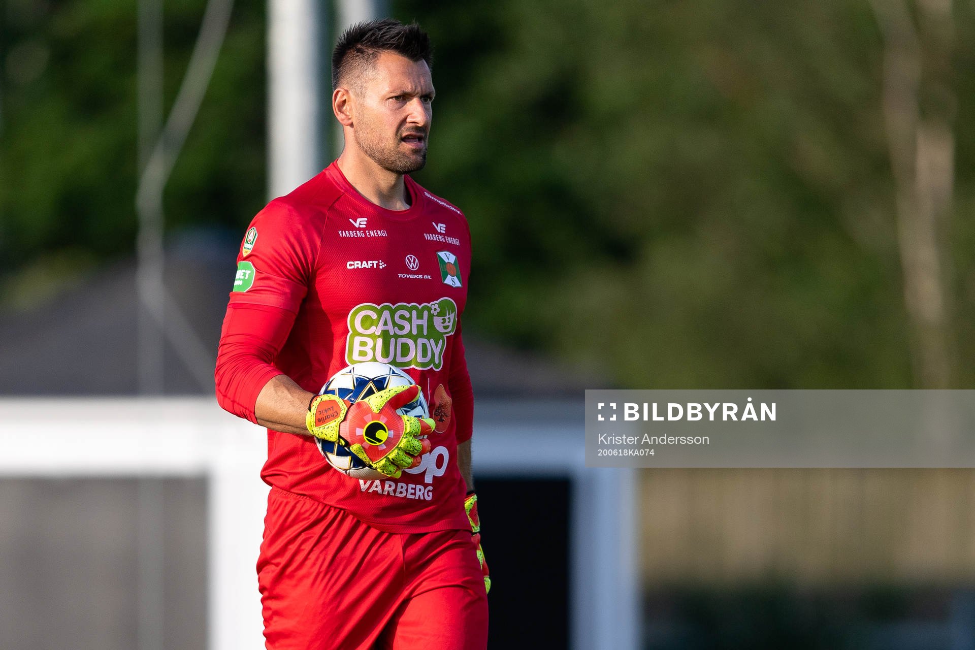 Varbergs målvakt Stojan Lukic