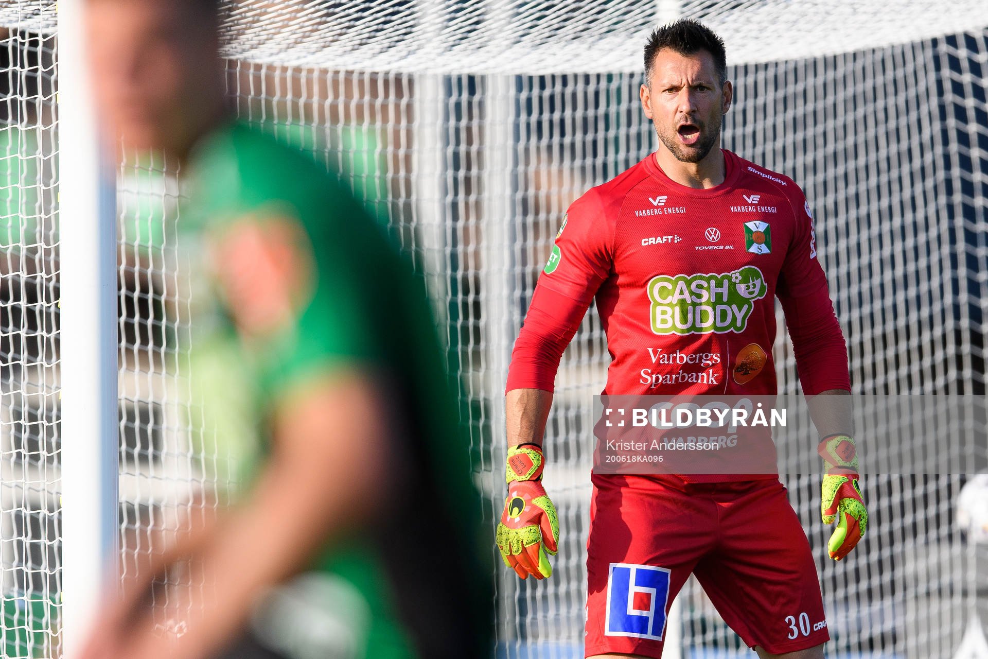 Varbergs målvakt Stojan Lukic