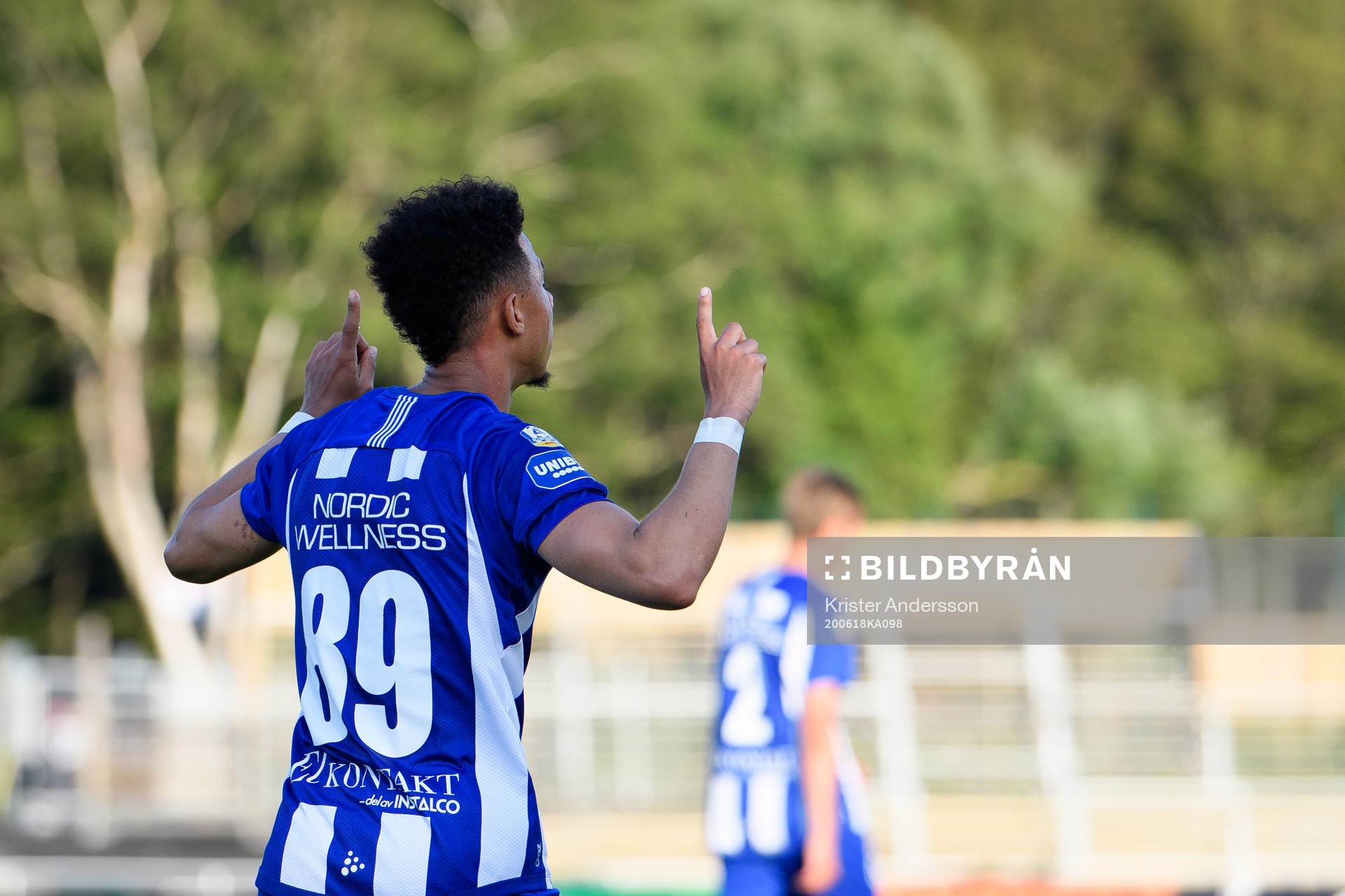 IFK Göteborgs Tobias Sana jublar