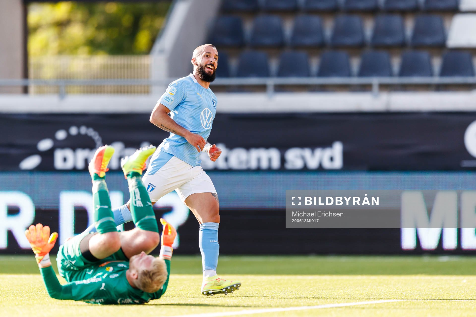 Malmö FFs Guillermo Molins jublar