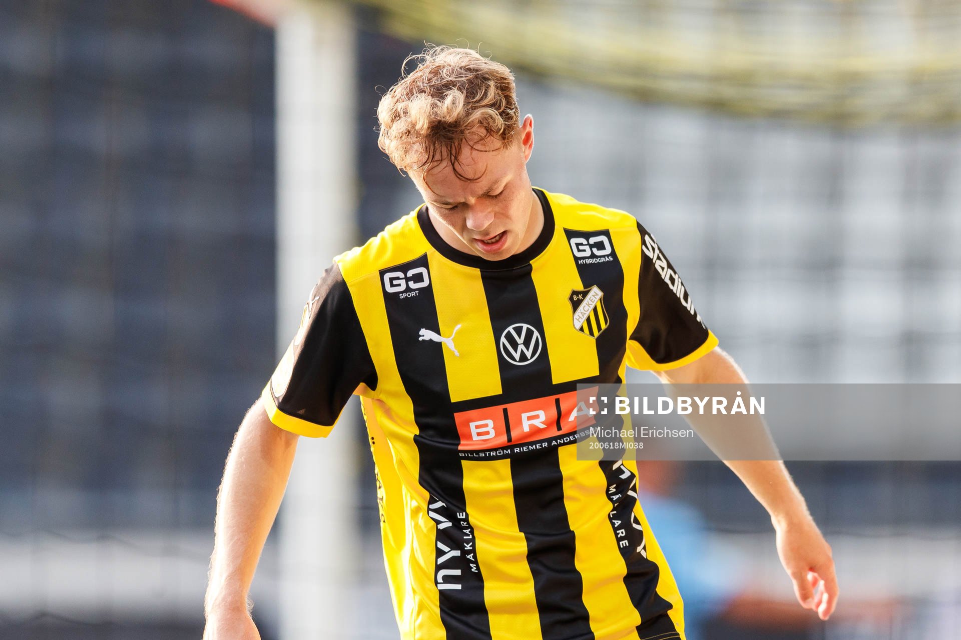 Häckens Adam Andersson deppar