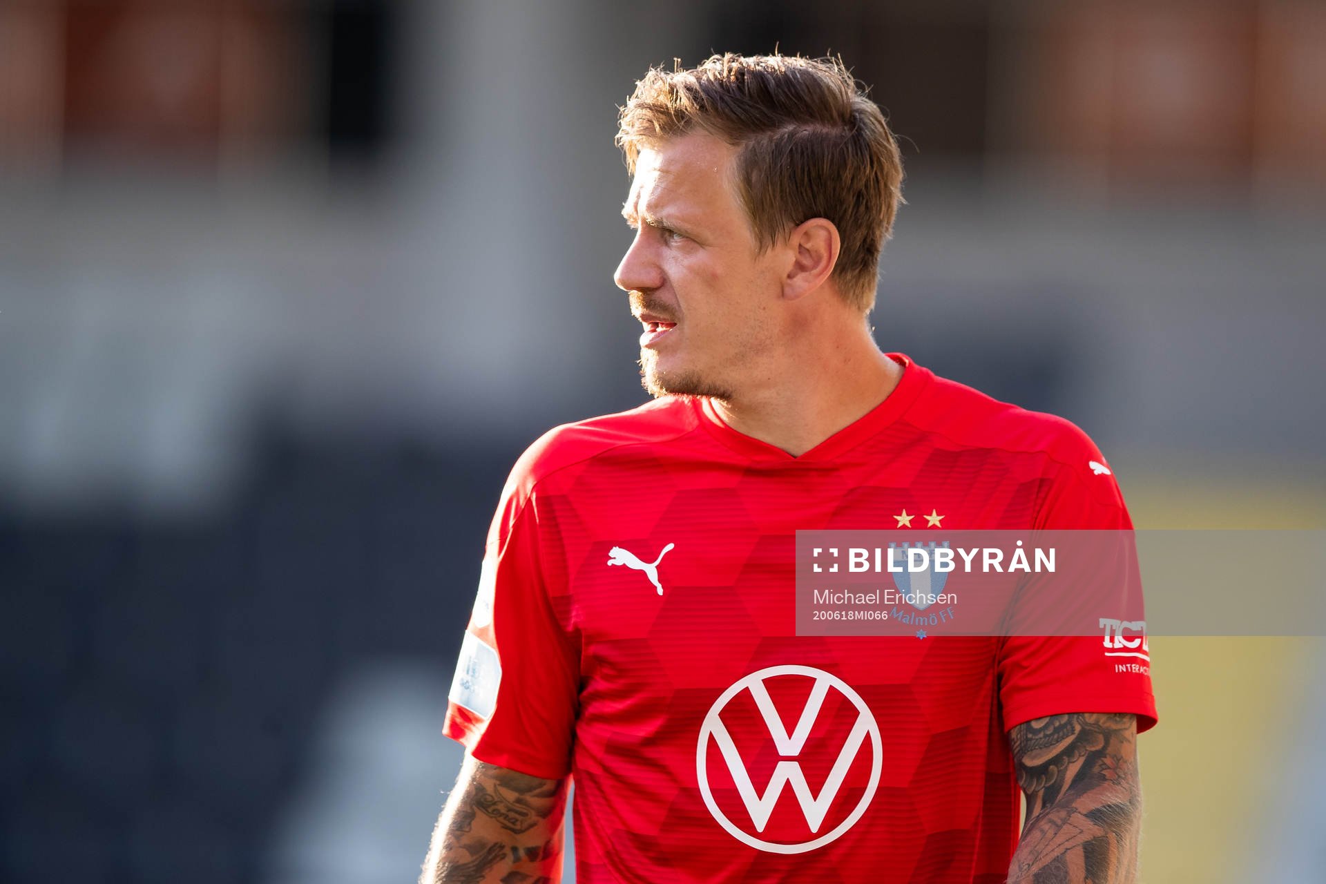 Malmö FFs målvakt Johan Dahlin