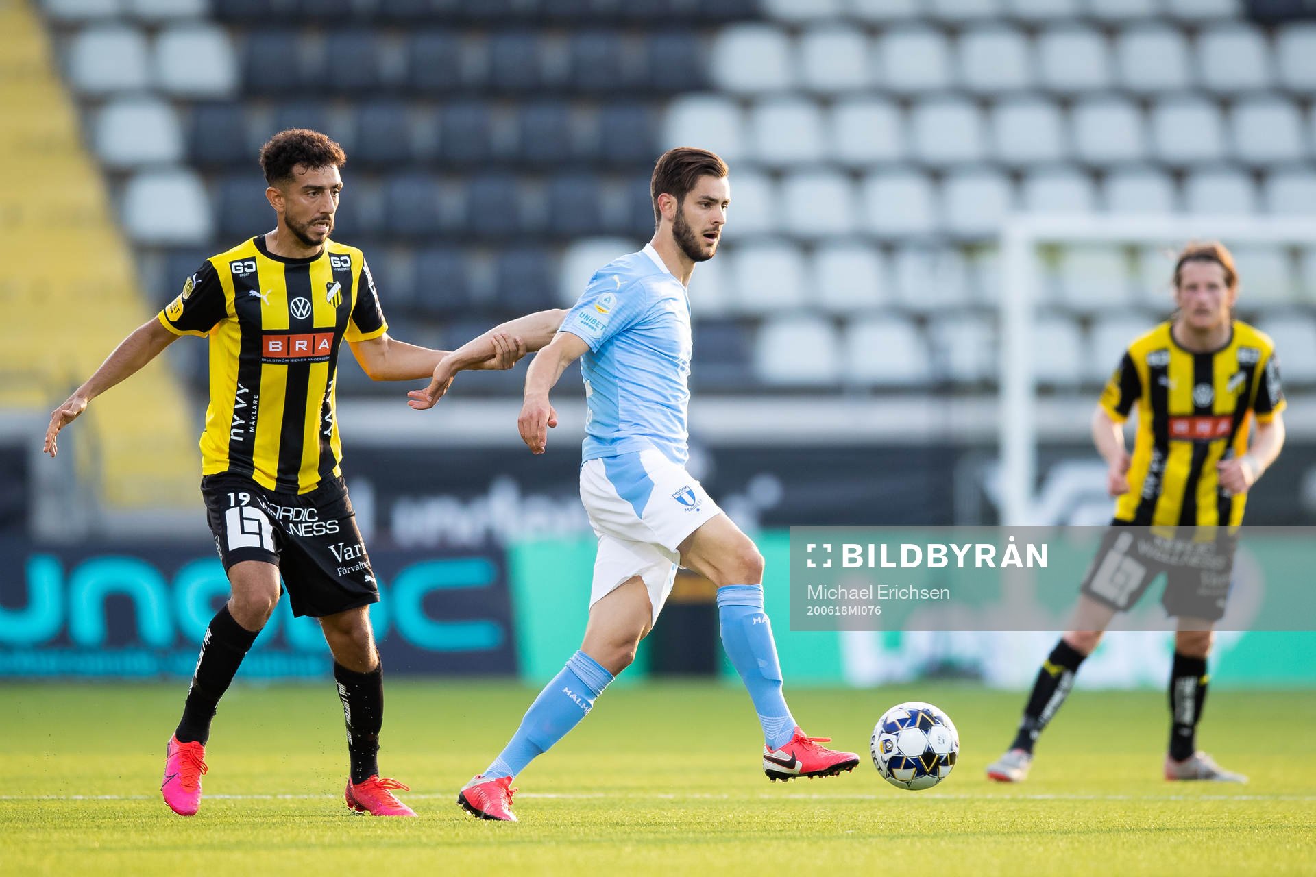 Häckens Daleho Irandust och Malmö FFs Adi Nalic