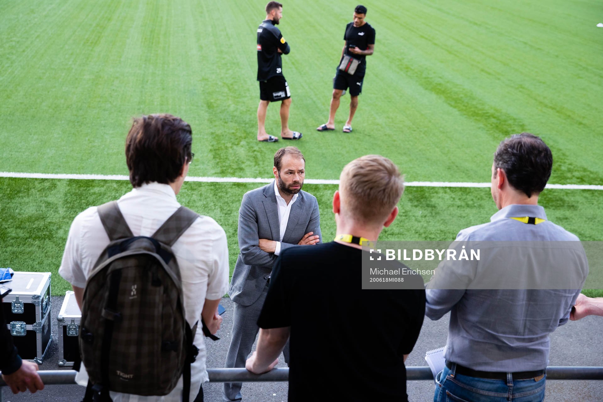 Häckens tränare Andreas Alm
