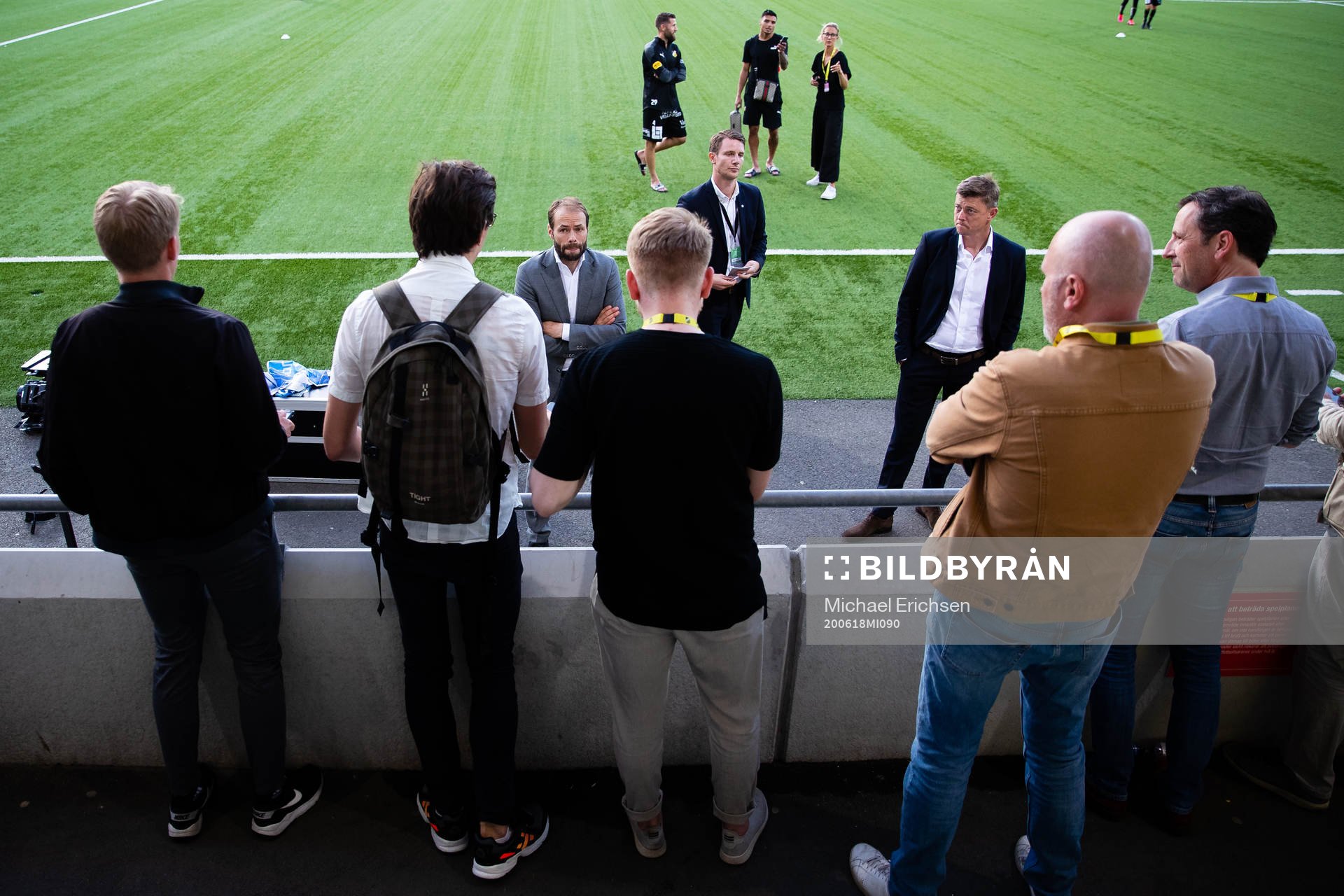 Häckens tränare Andreas Alm och Malmö FFs tränare Jon