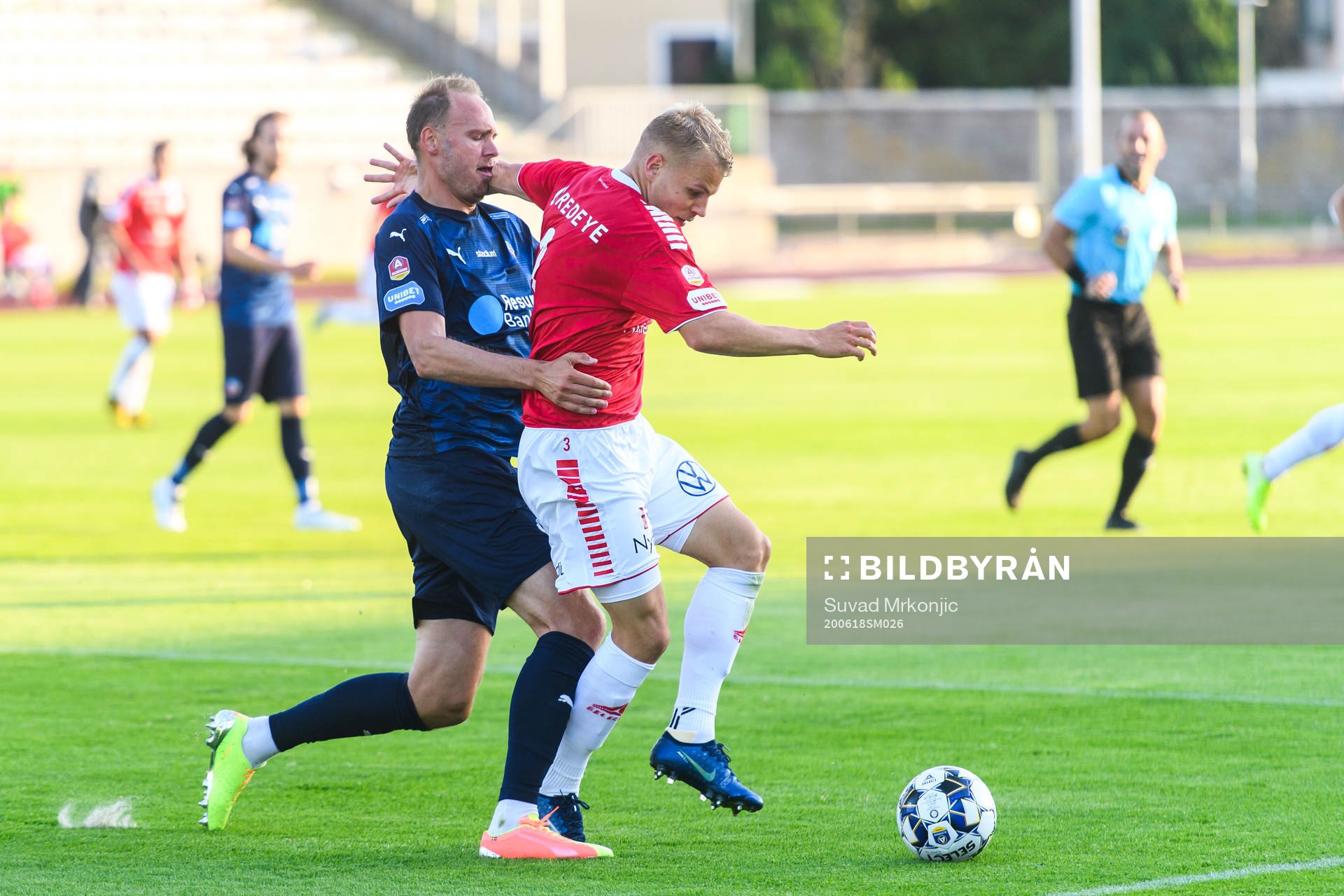 Kalmars Sebastian Ring och Helsingborgs Andreas Granqvist