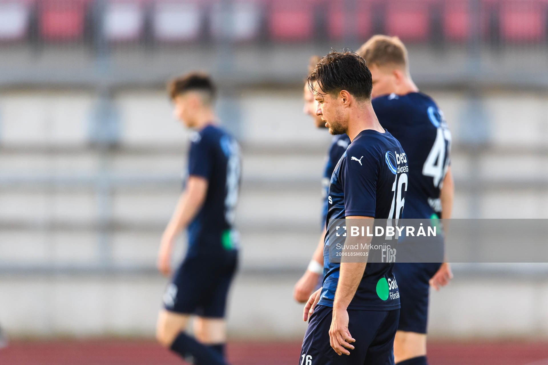 Helsingborgs spelare deppar
