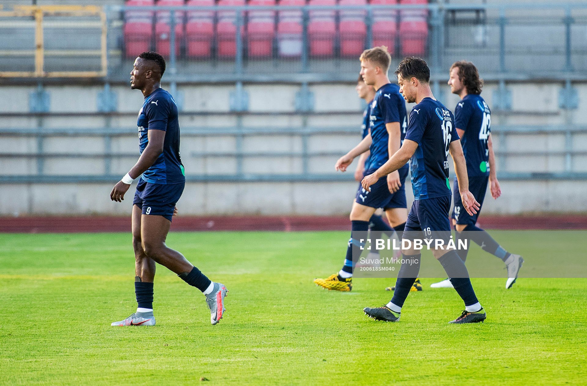 Helsingborgs spelare deppar