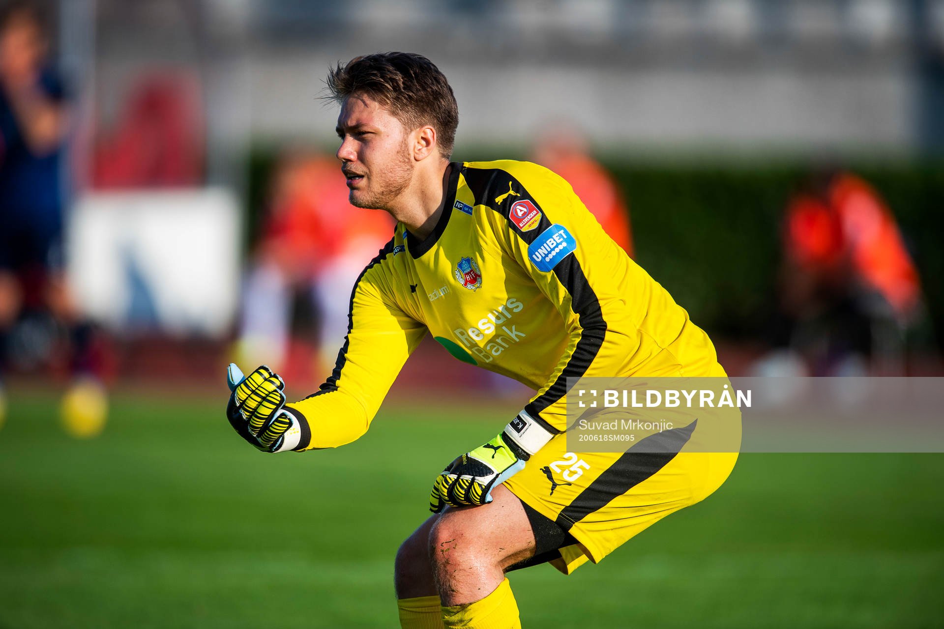 Helsingborgs målvakt Kalle Joelsson