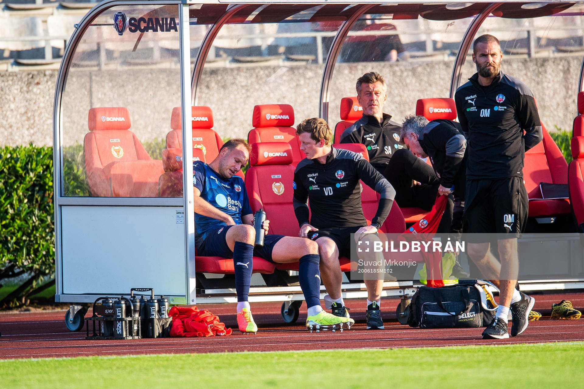 Helsingborgs Andreas Granqvist skadade sig