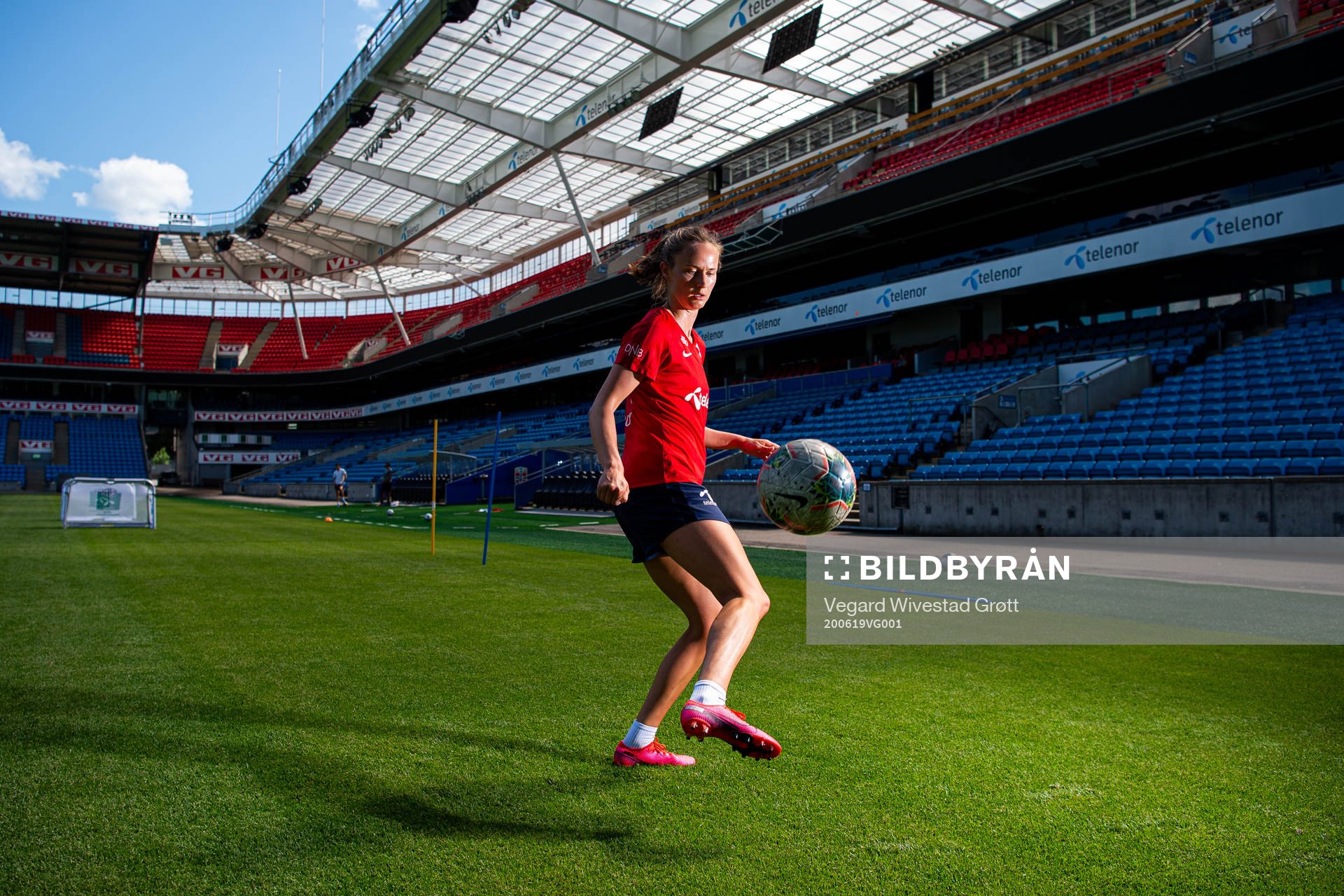 Caroline Graham Hansen of the Norwegian national football