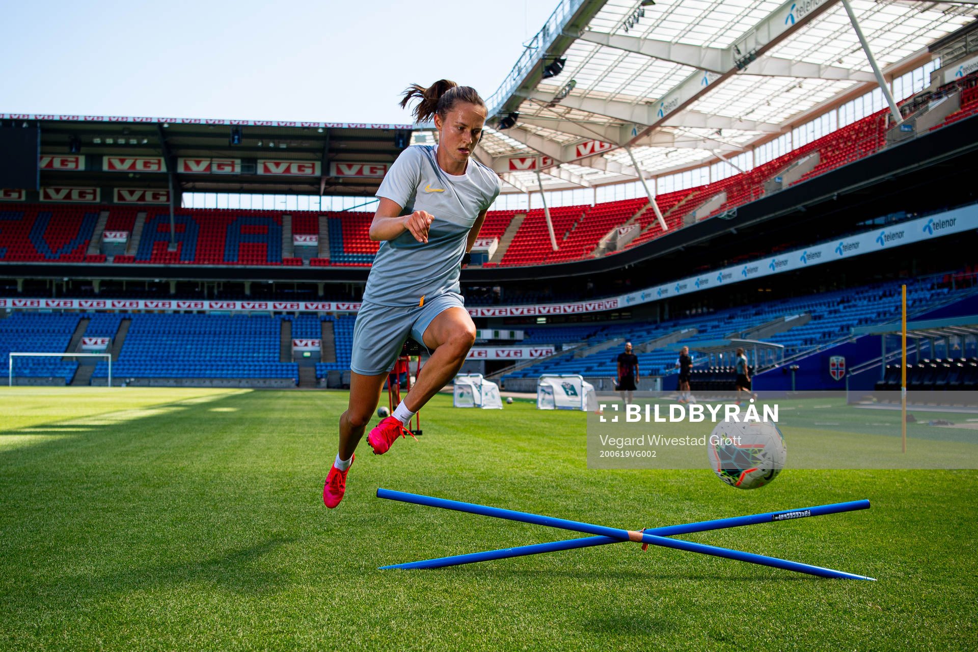 Caroline Graham Hansen of the Norwegian national football