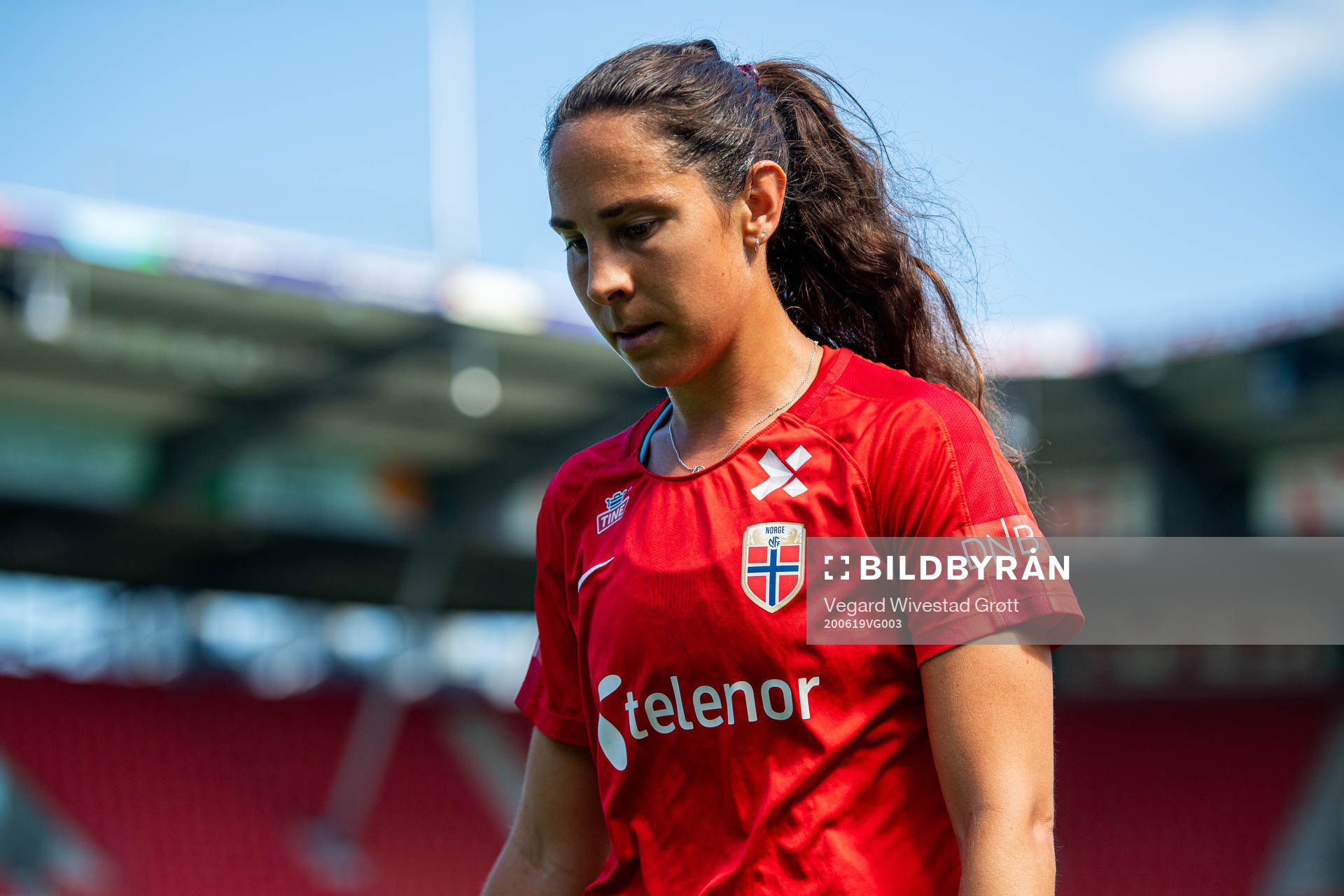 Ingrid Moe Wold of the Norwegian national football team