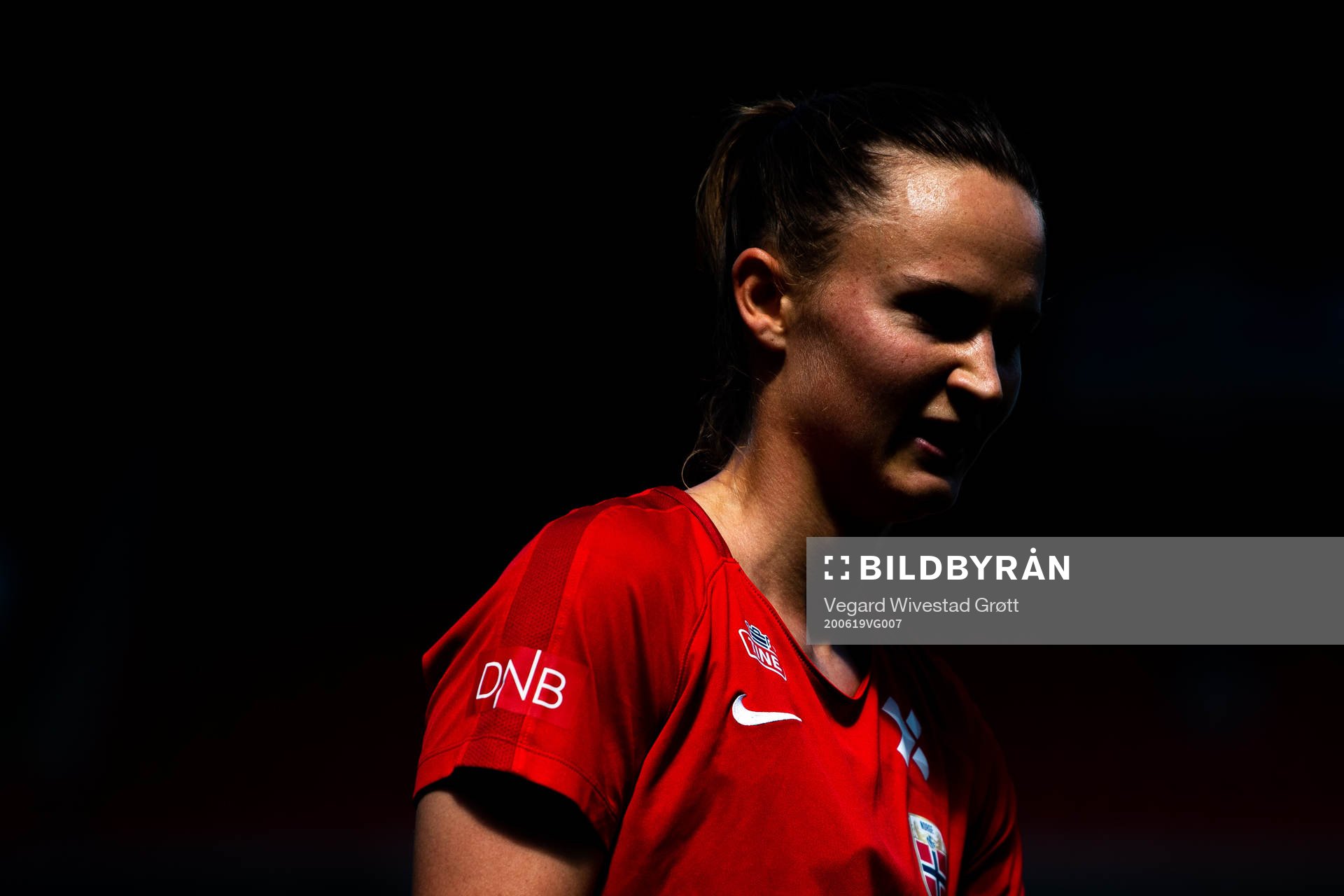 Caroline Graham Hansen of the Norwegian national football
