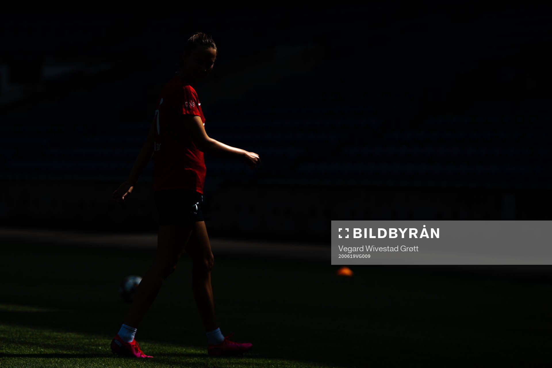 Caroline Graham Hansen of the Norwegian national football