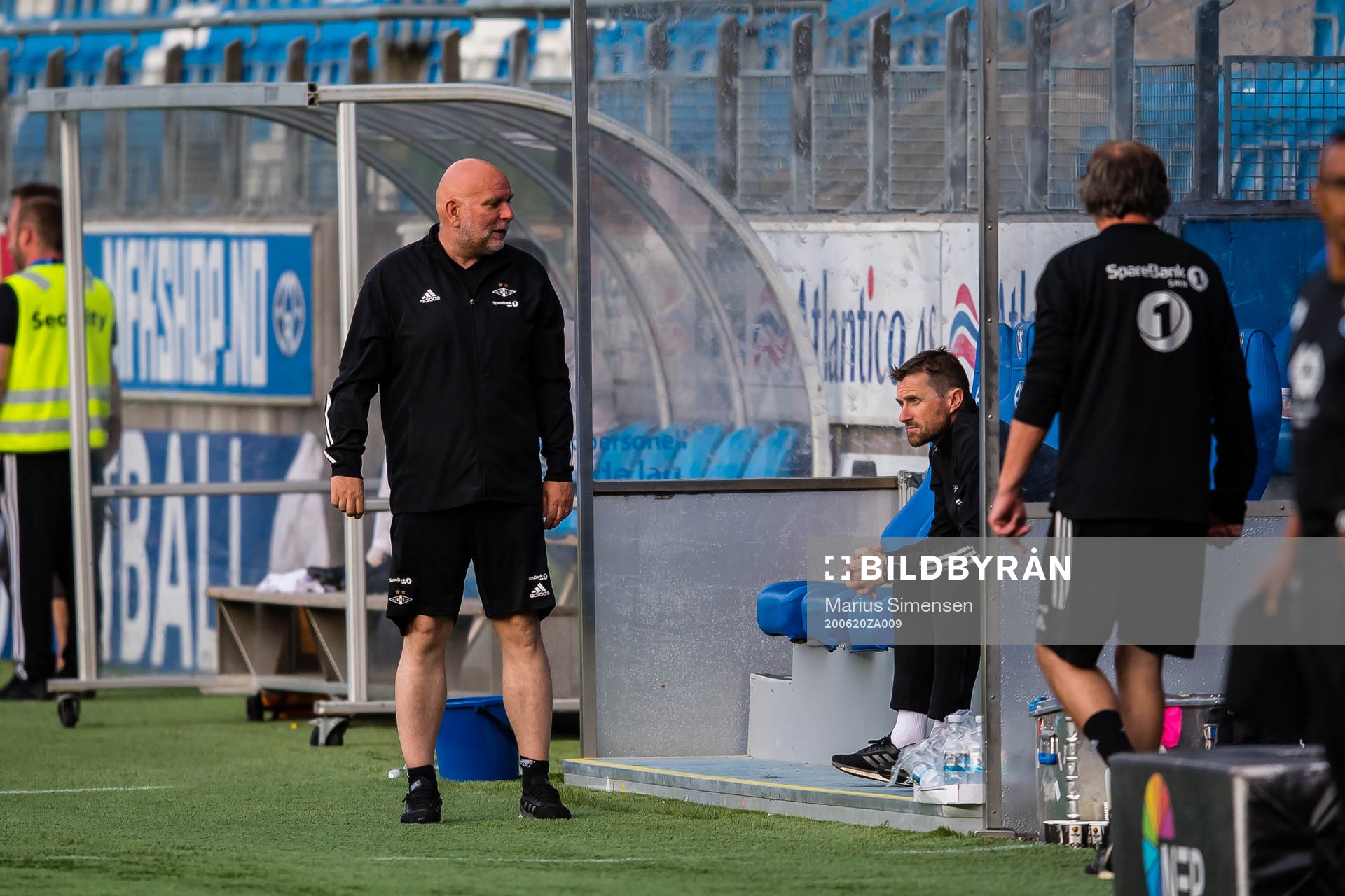 Karl Oskar Emberland, assistant coach of Rosenborg, and