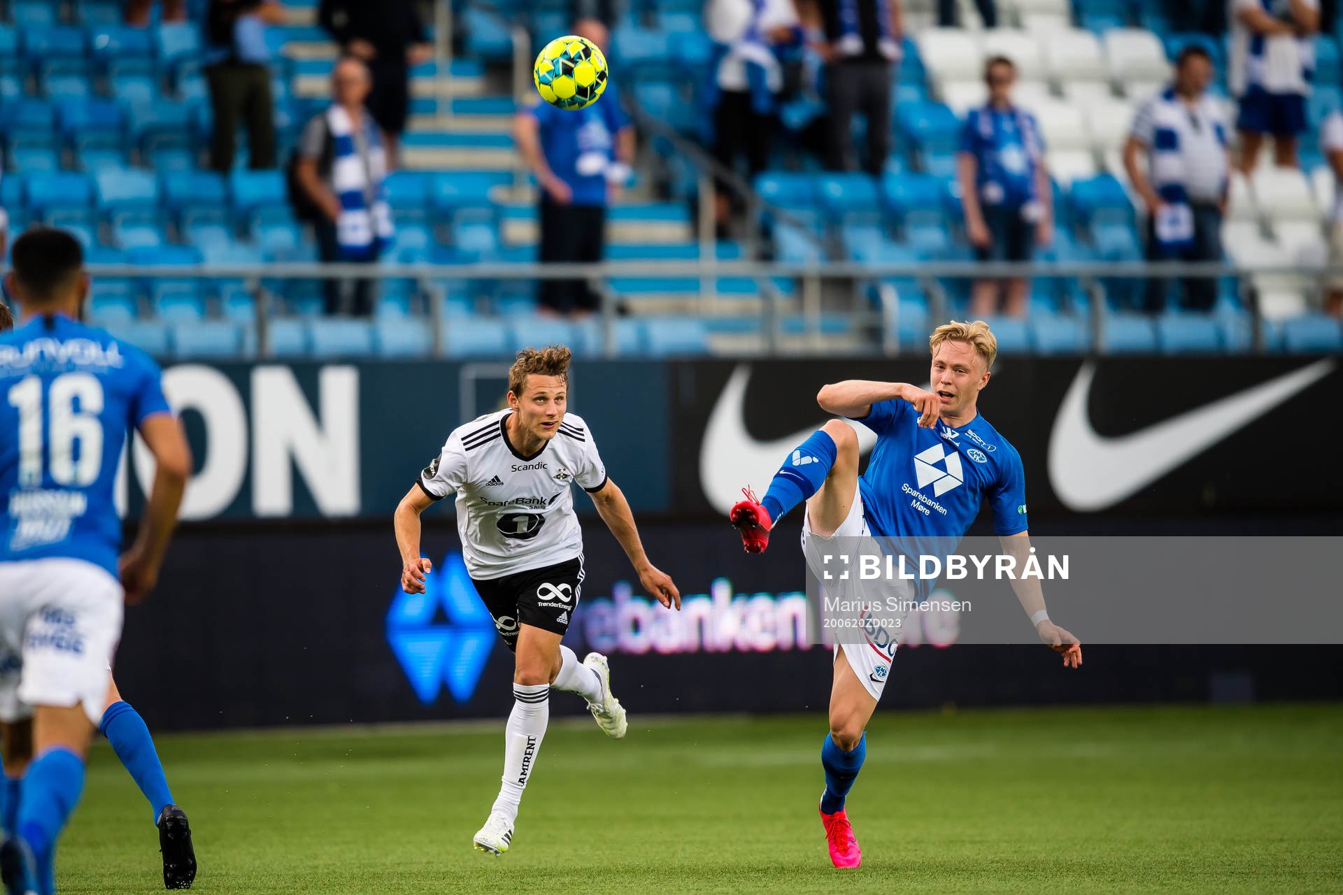 Vegar Eggen Hedenstad of Rosenborg and Ola Brynhildsen of