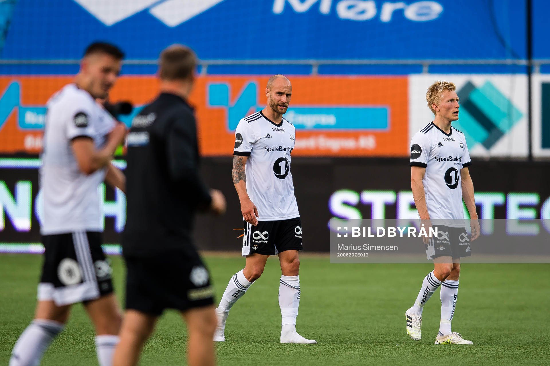 Tore Reginiussen and Birger Solberg Meling of Rosenborg
