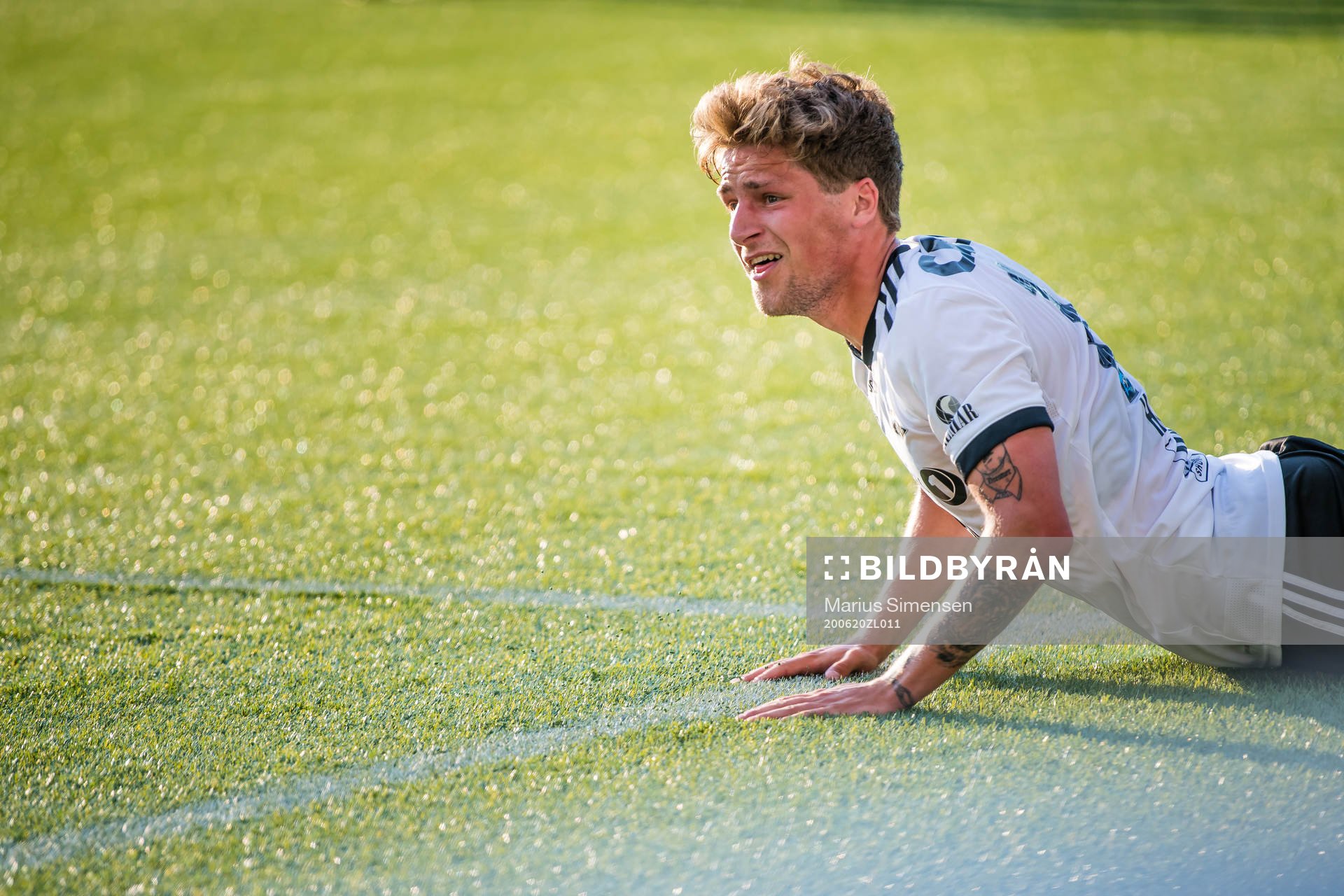 Carl Johan Holse Justesen of Rosenborg