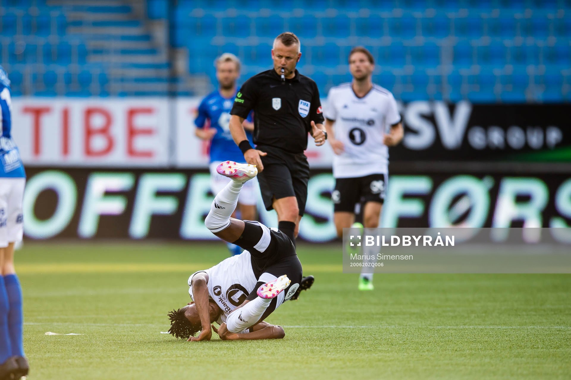 Samuel Adeniyi Adegbenro of Rosenborg
