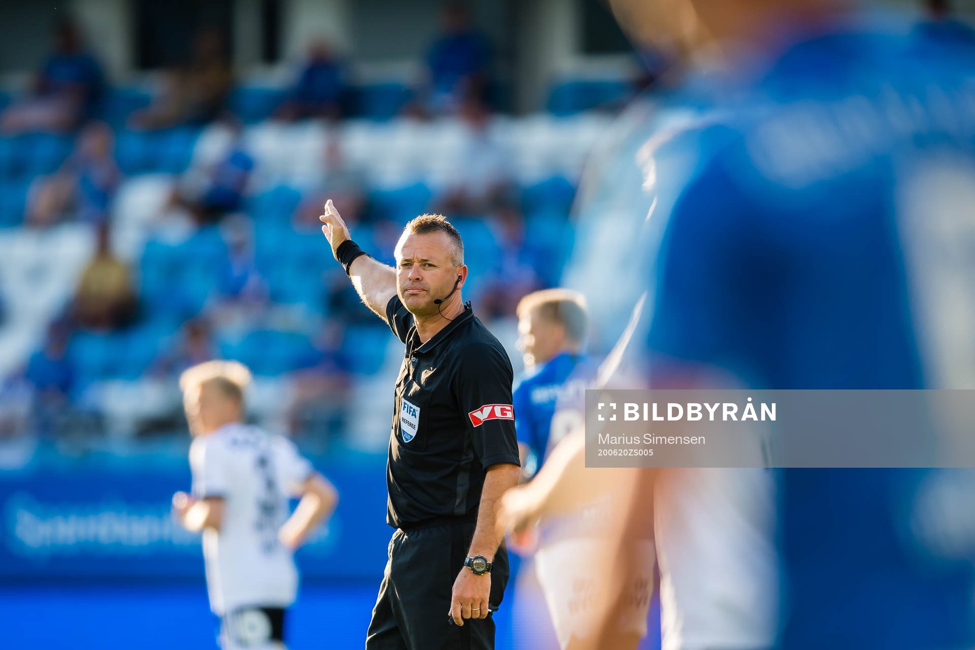 Svein Oddvar Moen, referee