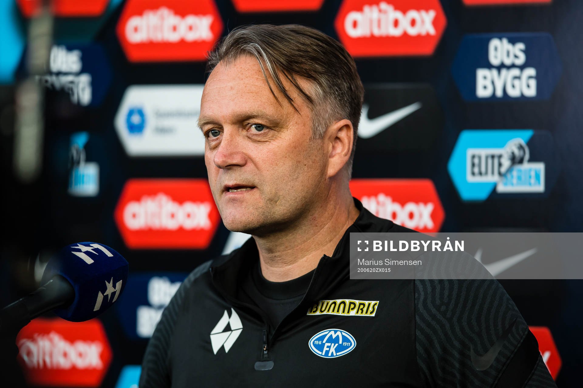 Erling Moe, head coach of Molde