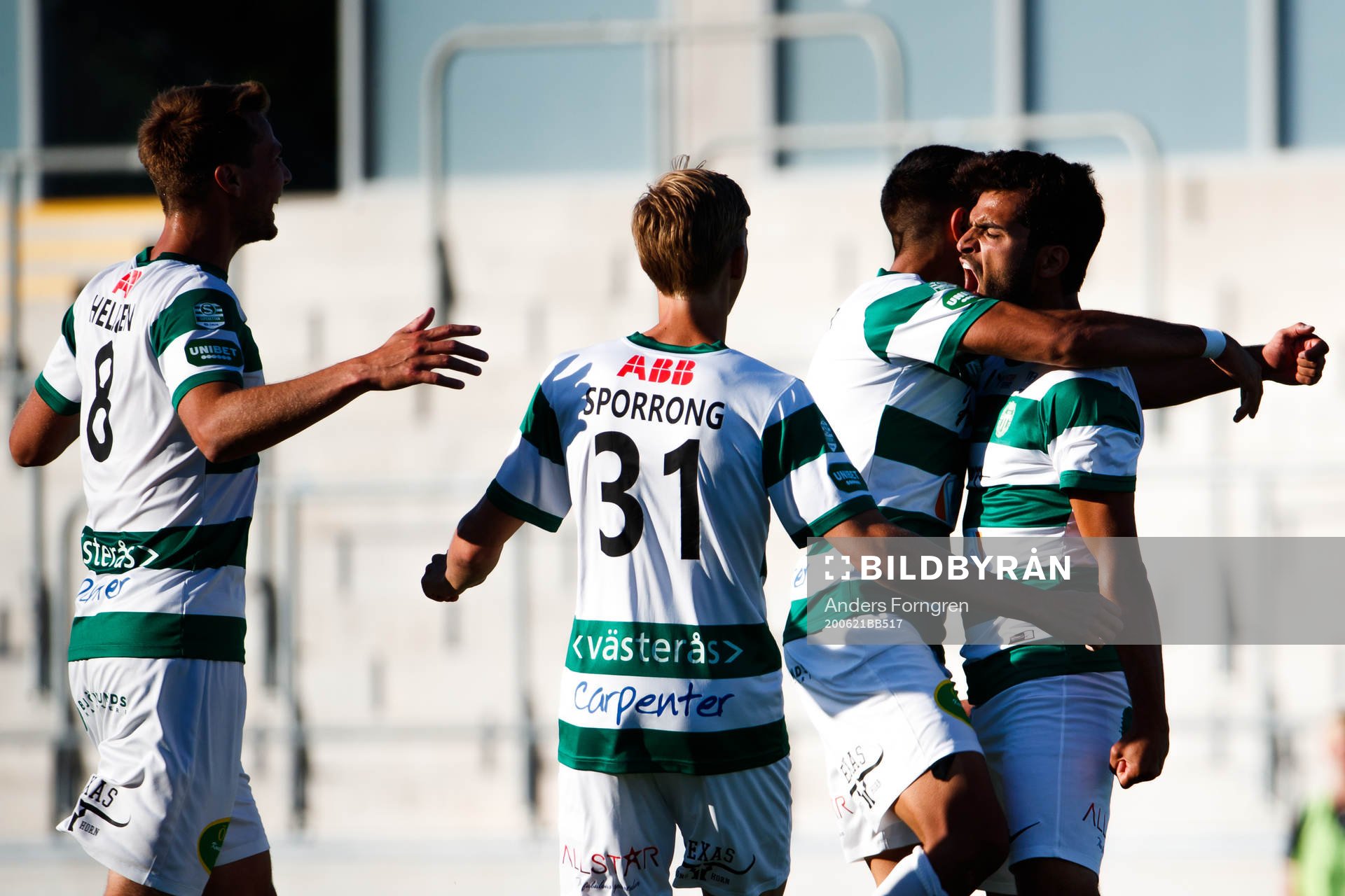 under fotbollsmatchen i Superettan  mellan Västerås SK