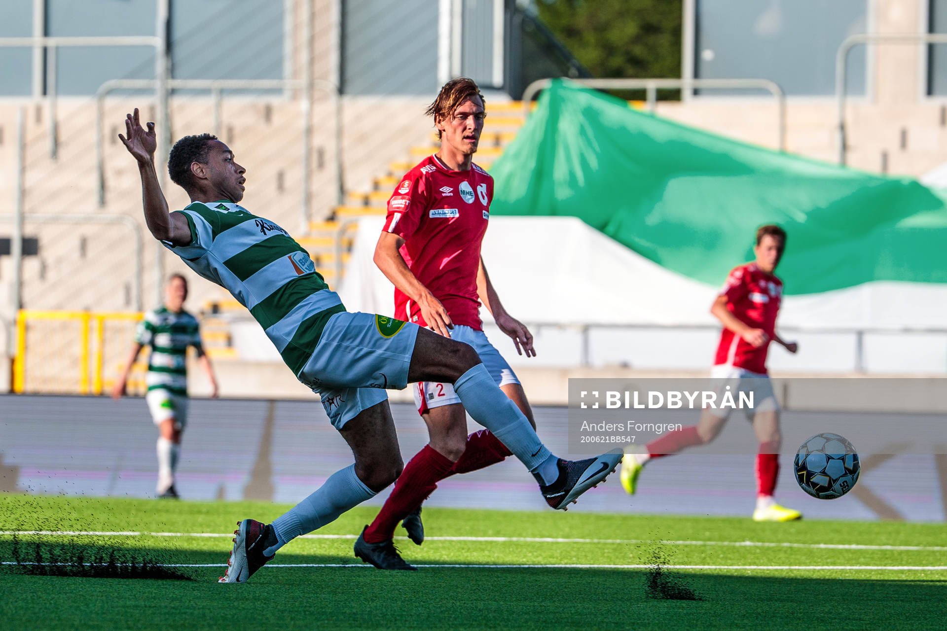 Västerås Brian Span och Degerfors Gustav Granath