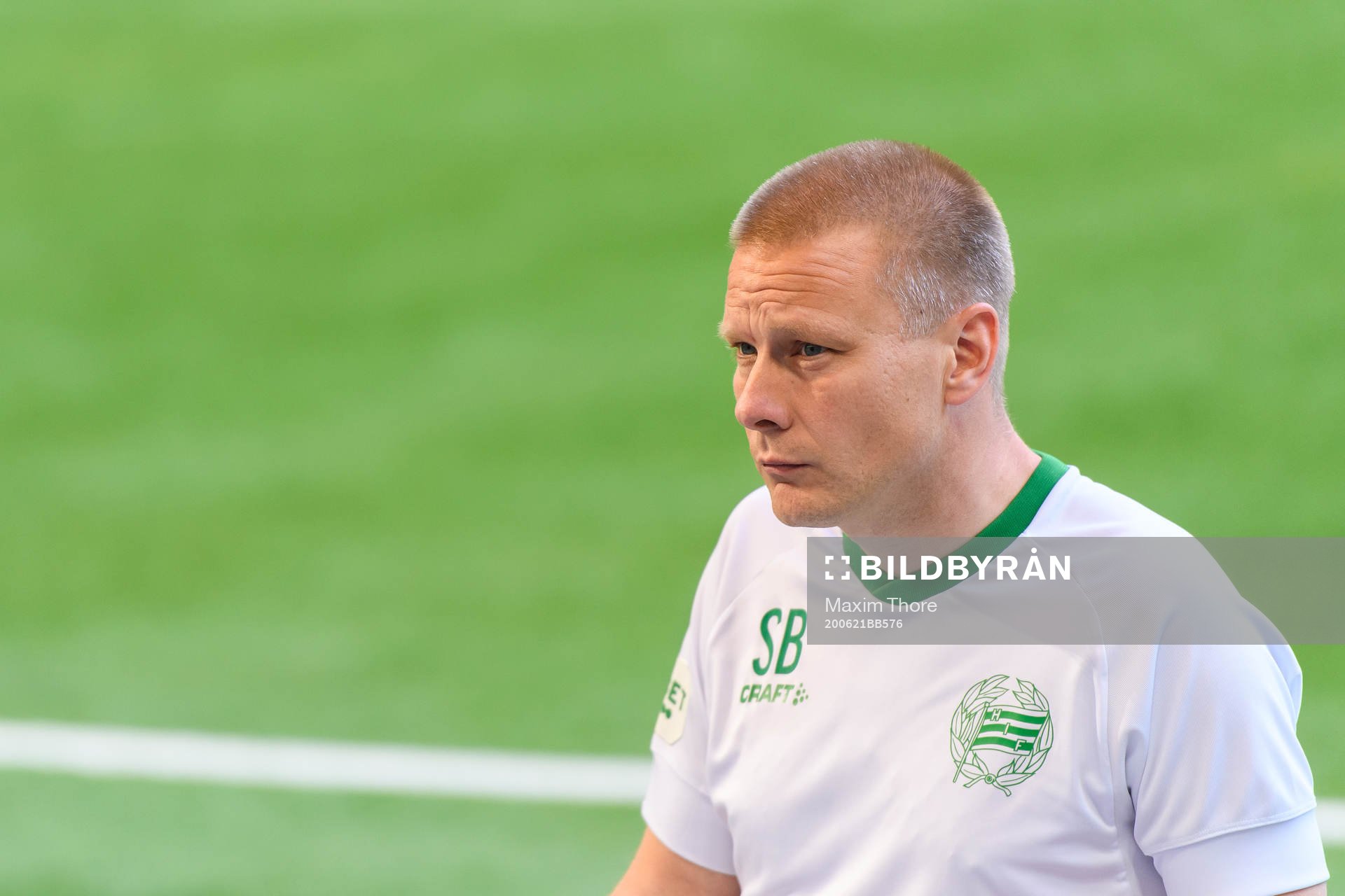 Hammarbys tränare Stefan Billborn
