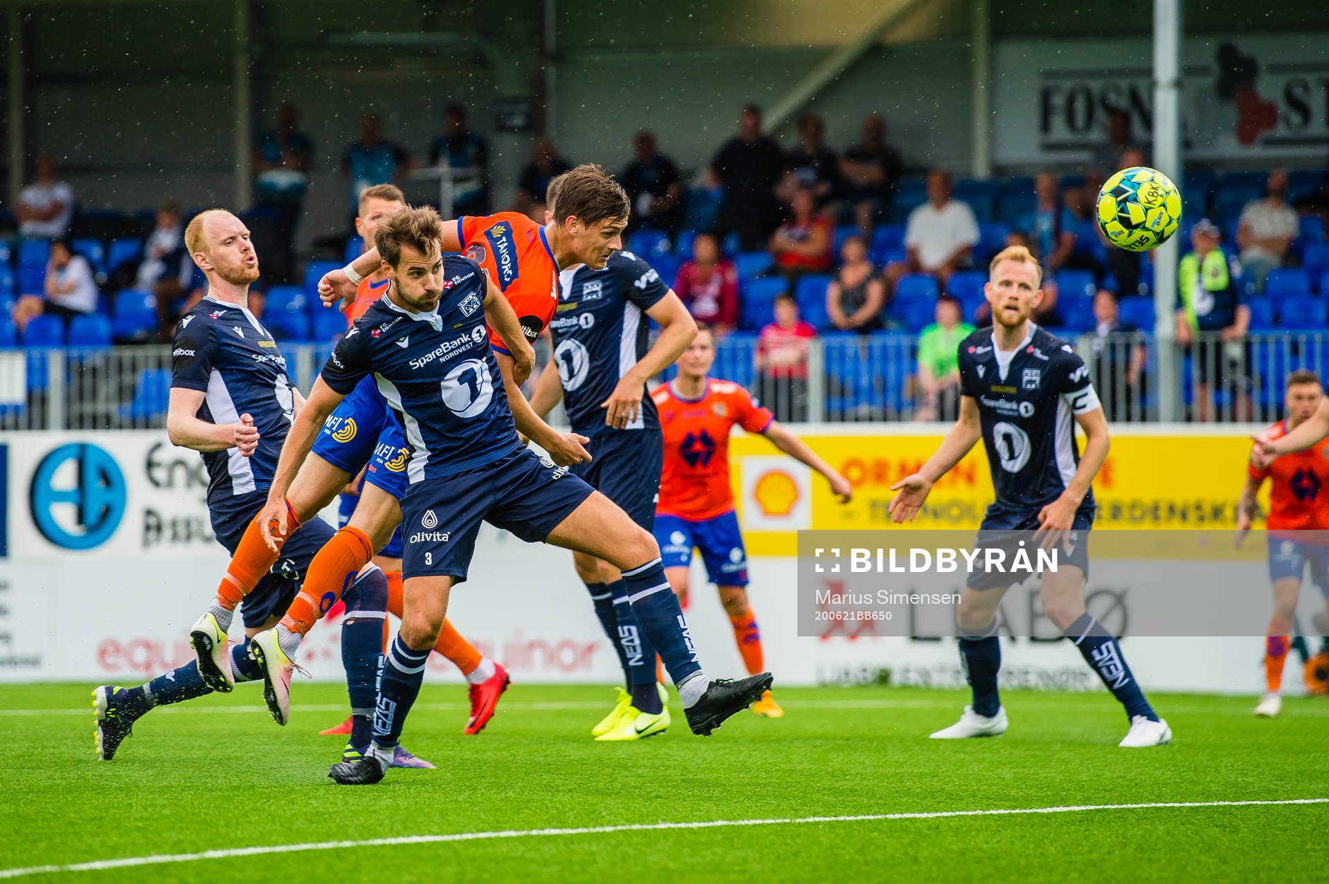 Christoffer Aasbak of Kristiansund and Sigurd Hauso Haugen