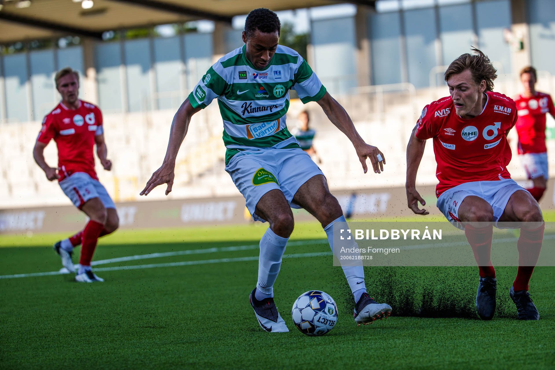 Västerås Brian Span och Degerfors Gustav Granath