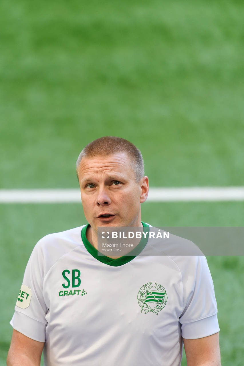 Hammarbys tränare Stefan Billborn