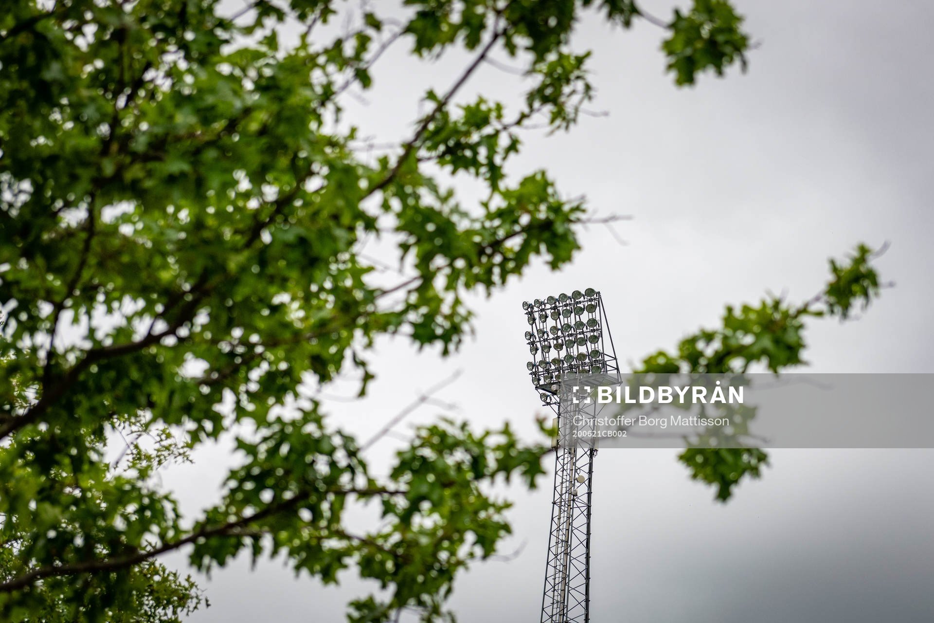 Belysningen på Klostergårdens IP
