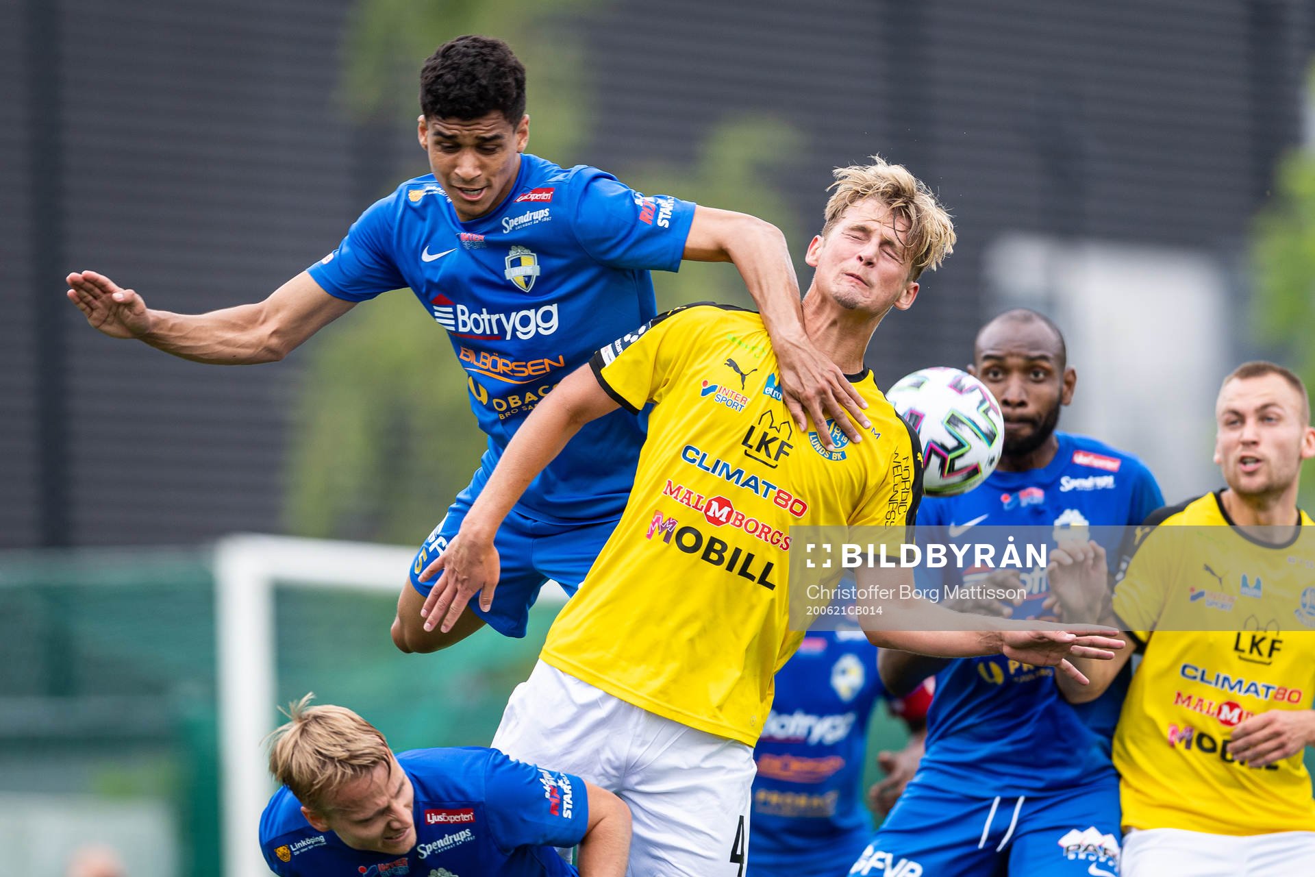 Linköpings Romeu De Resende och Lunds Noel Hansson