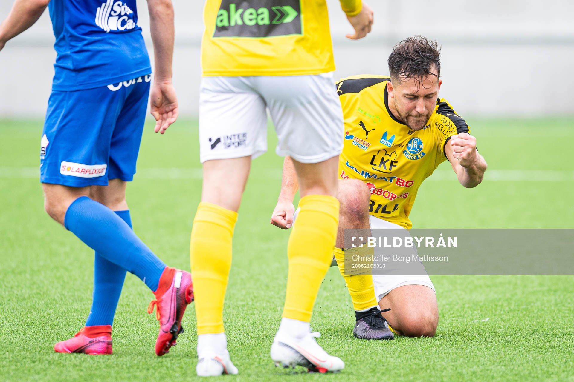 Lunds Gustav Hillstedt jublar