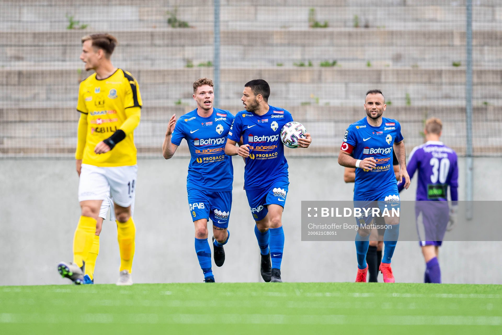 Linköpings Wellinton Gustavo Fernandes Avelar jublar
