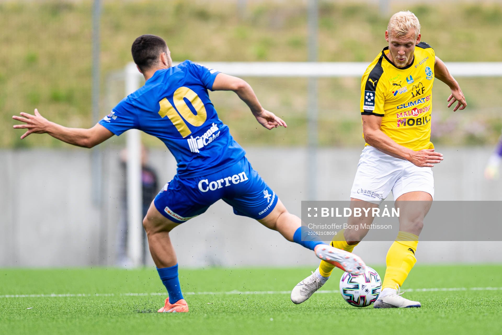 Linköpings Wellinton Gustavo Fernandes Avelar och Lunds