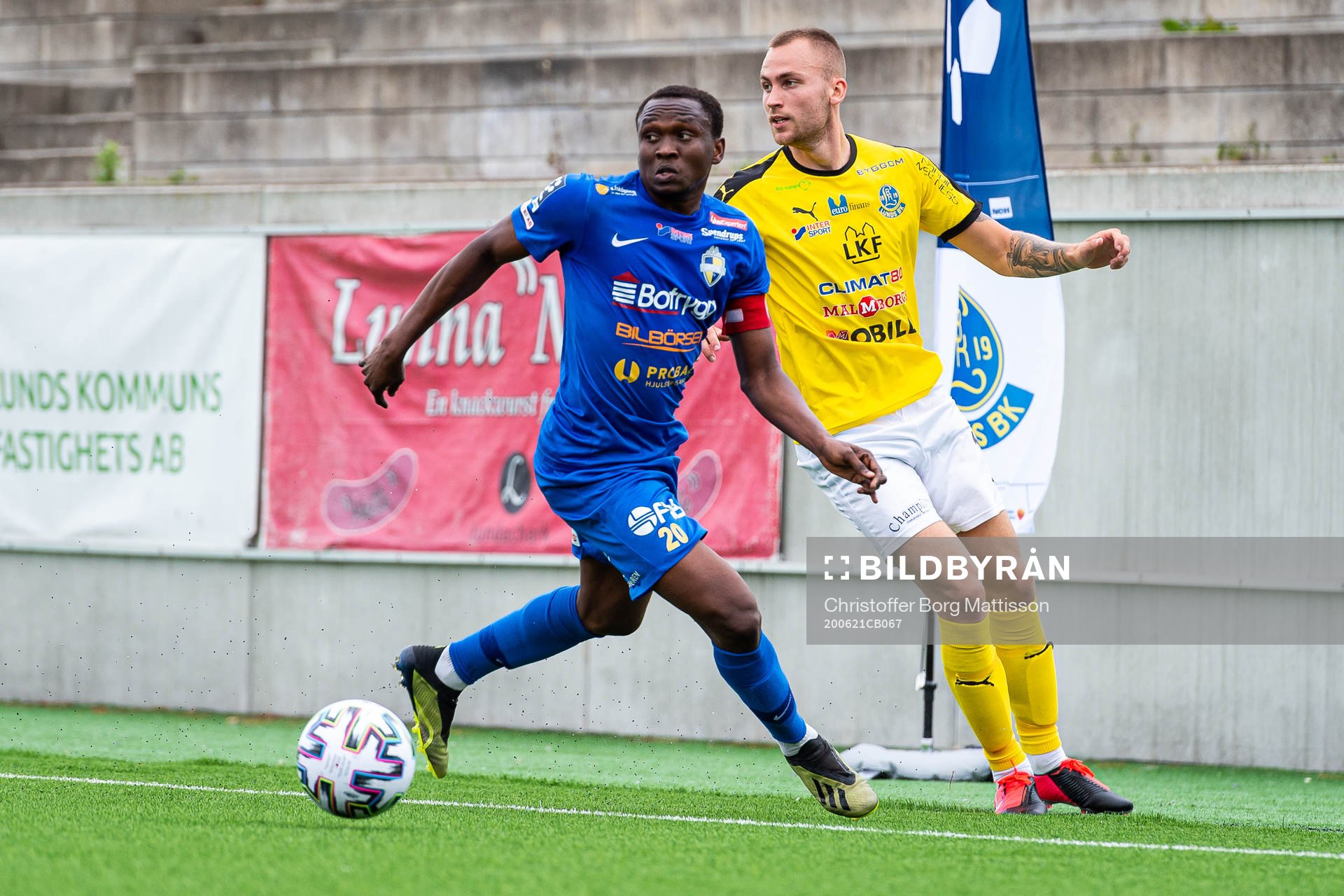 Linköpings Lawson Sabah och Lunds Filip Bohman