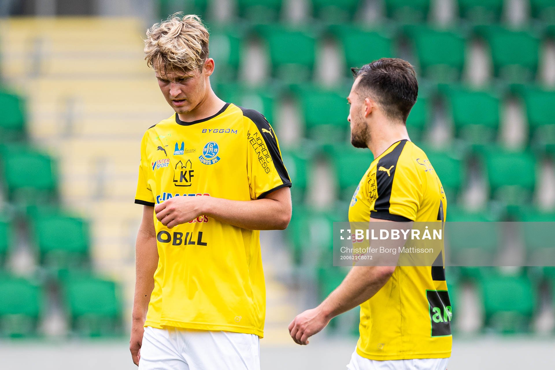 Lunds Noel Hansson och Gustav Hillstedt deppar