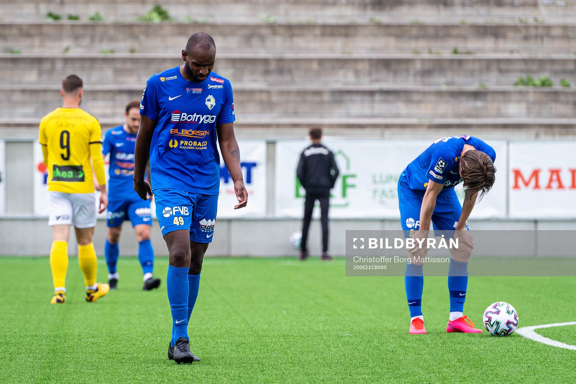 Linköpings Almir Gullit dos Santos och Alexander Fioretos