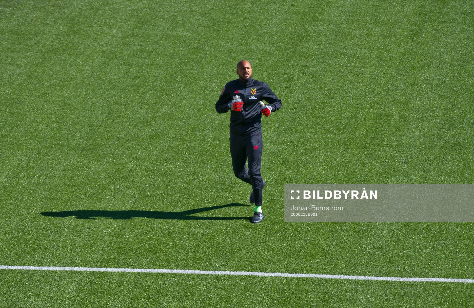 Östersunds målvakt Aly Keita